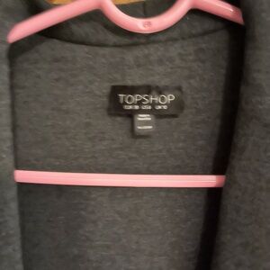 Topshop Charcoal Outerwear